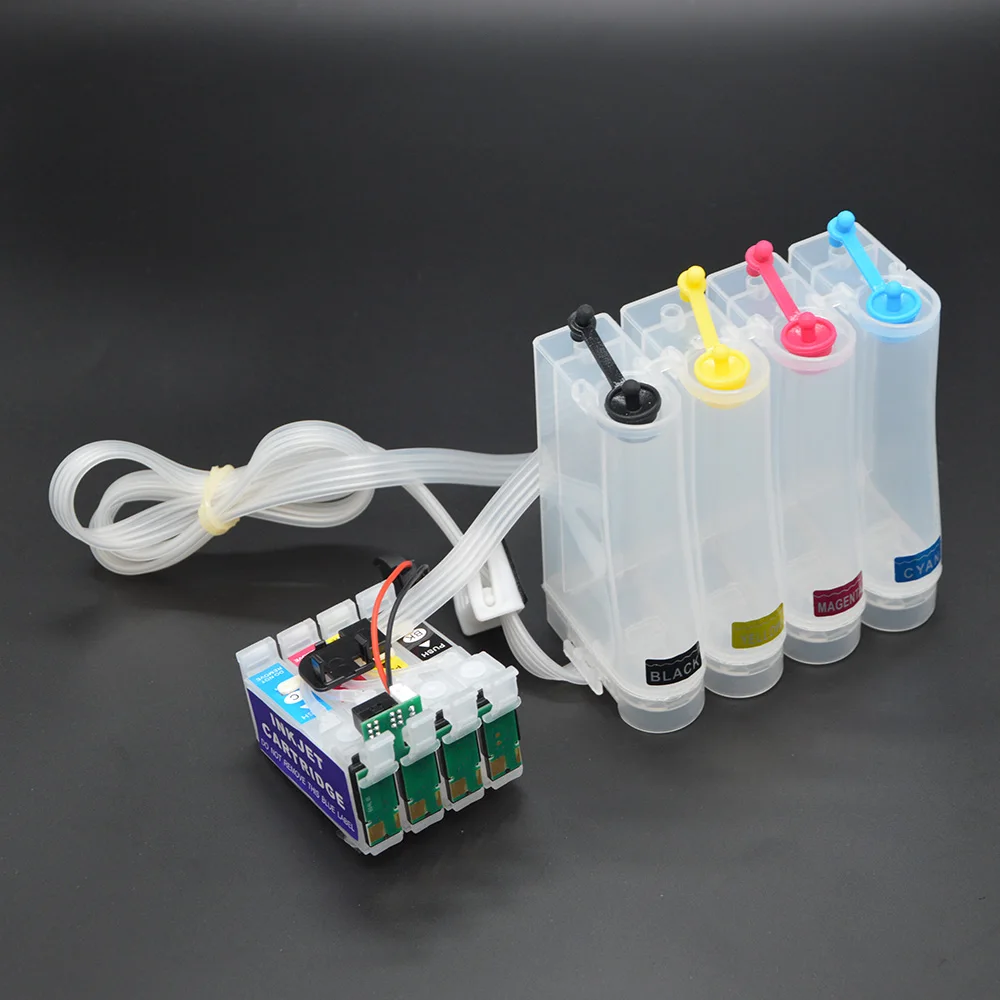 Система подачи чернил Ciss для Epson 604 604XL для принтера Epson XP 2200 2205 3200 3205 4200 4205 WF 2910 2930 2935 2950 с ARC