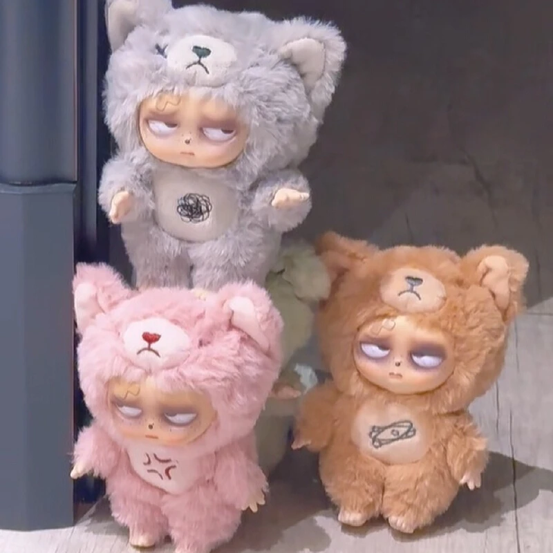 

Genuine Sleepless Grumpi Insomnia Runaway Baby Vinyl Plush Blind Box Decoration Cute Anime Surprise Gift Collection