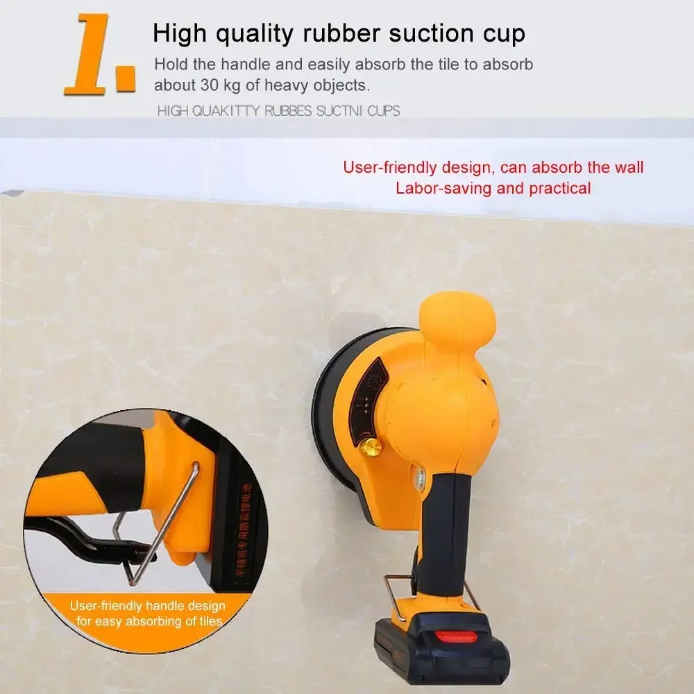 Suction Cups To Level Tiles  Construction Tools Tile Vibrator Leveling Tools Measuring Tool Tiling Laying Machine