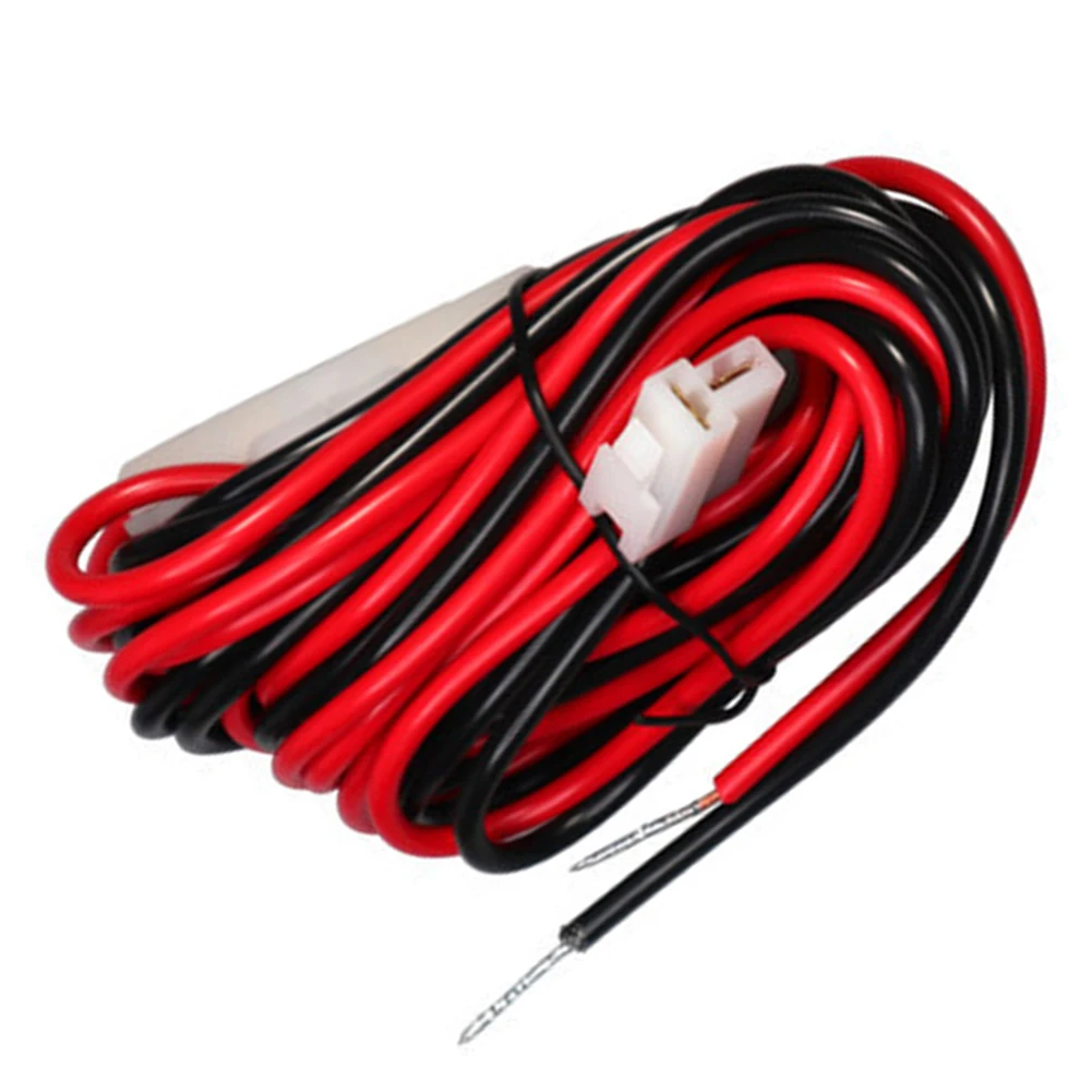 For T Power Cord 300cm 20A Fuse For ICOM For Yaesu For Kenwood For Vertex Mobile Radio Car Transceiver DC 12V Cable Accessories