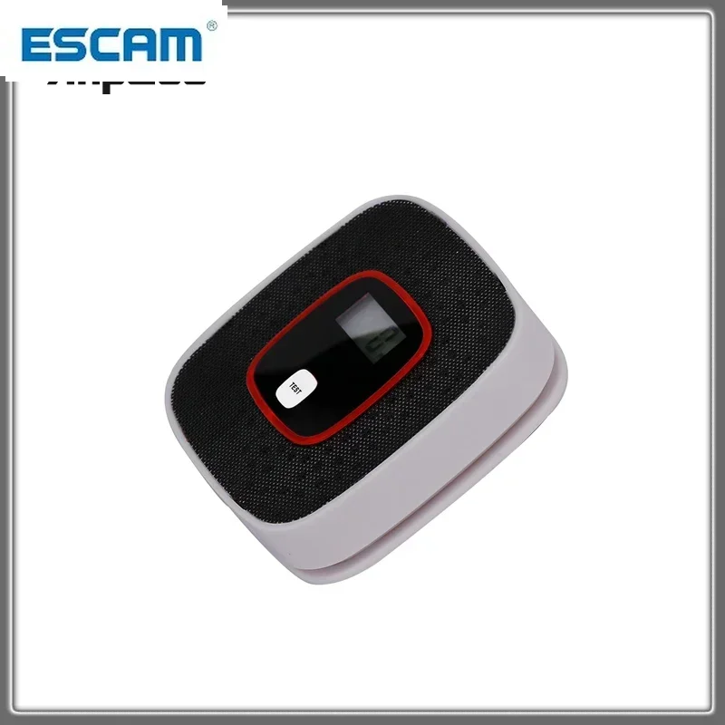 Allarme fotoelettrico indipendente senza fili per avvelenamento da monossido di carbonio LCD Allarme vocale Sensore di gas CO Rilevatore di CO Casa