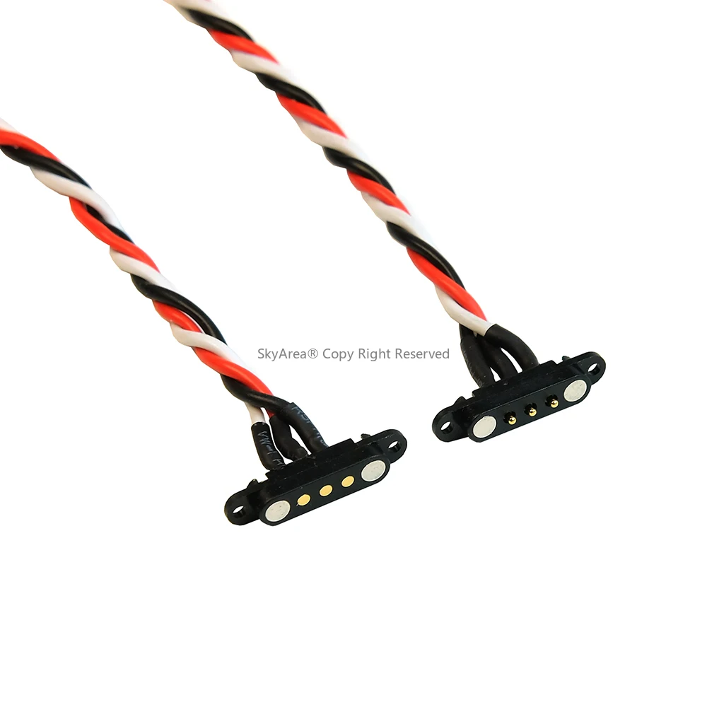 SkyArea كابل تمديد مغناطيسي عالمي JR /JST لبطارية طراز RC UBEC