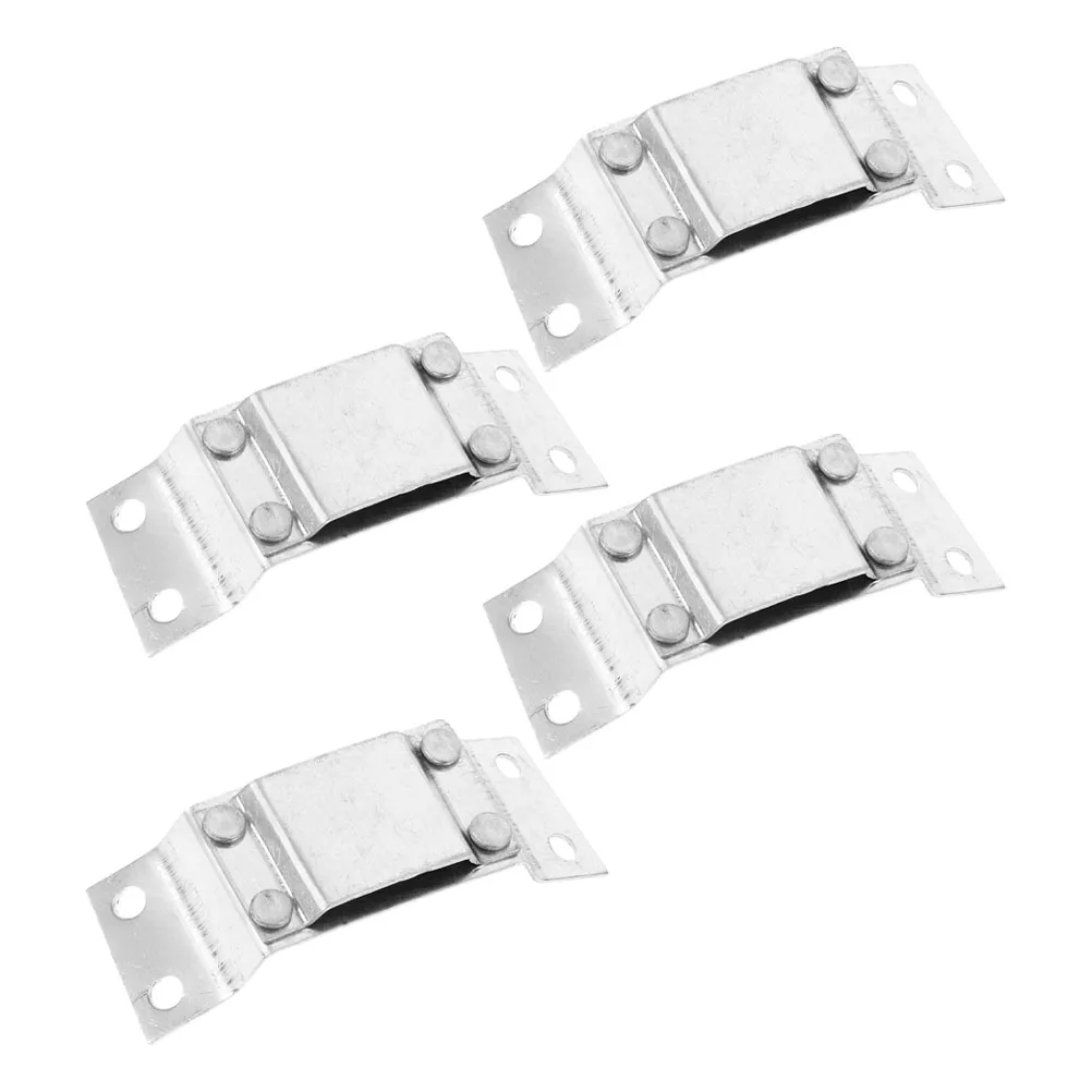 

4pcs Headlamp Clip For Hard Hat Aluminum Alloy Light Mount Flashlight Bracket For Safety Mining Construction Work