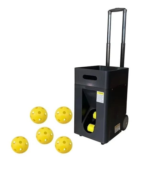 Hot Selling Spin Shot Ball Feeder Ball Launcher Small Throwing Machine Training Pickleball Machine App and Remote Control