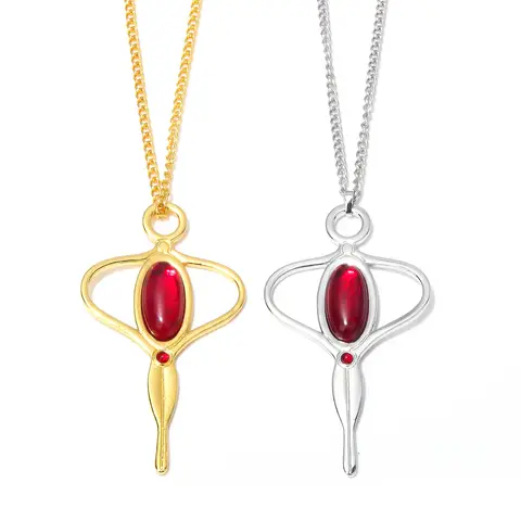 Brdwn Puella Magi Madoka Magica Sakura Kyouko 7.2cm Cosplay Model Necklace Pendant