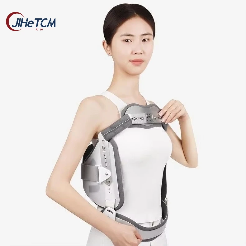 Adjustable Thoracolumbar Hyperextension Brace, Scoliosis Spinal Corrector for Thorax & Lumbar Rehabilitation