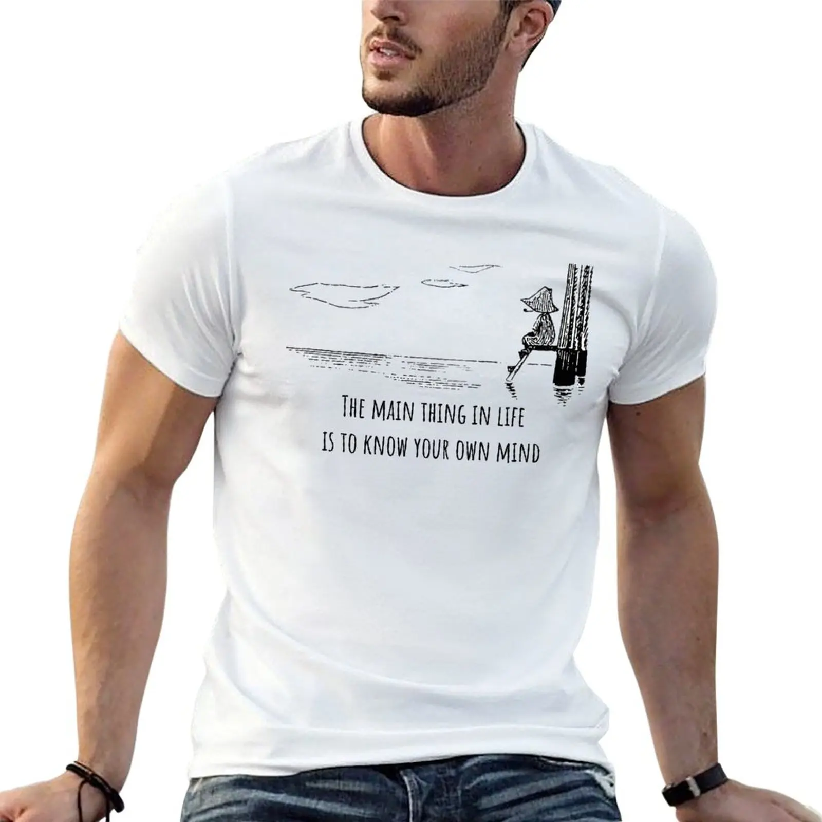 

Snufkin T-shirt heavyweights sports fans oversized t shirt men