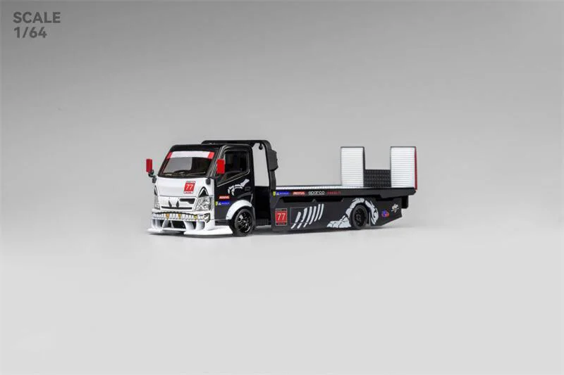

[PreSale] Mega Gear 1:64 CUSTOM TOW TRUCK "SKELETON DINOSAUR" Diecast Model Car