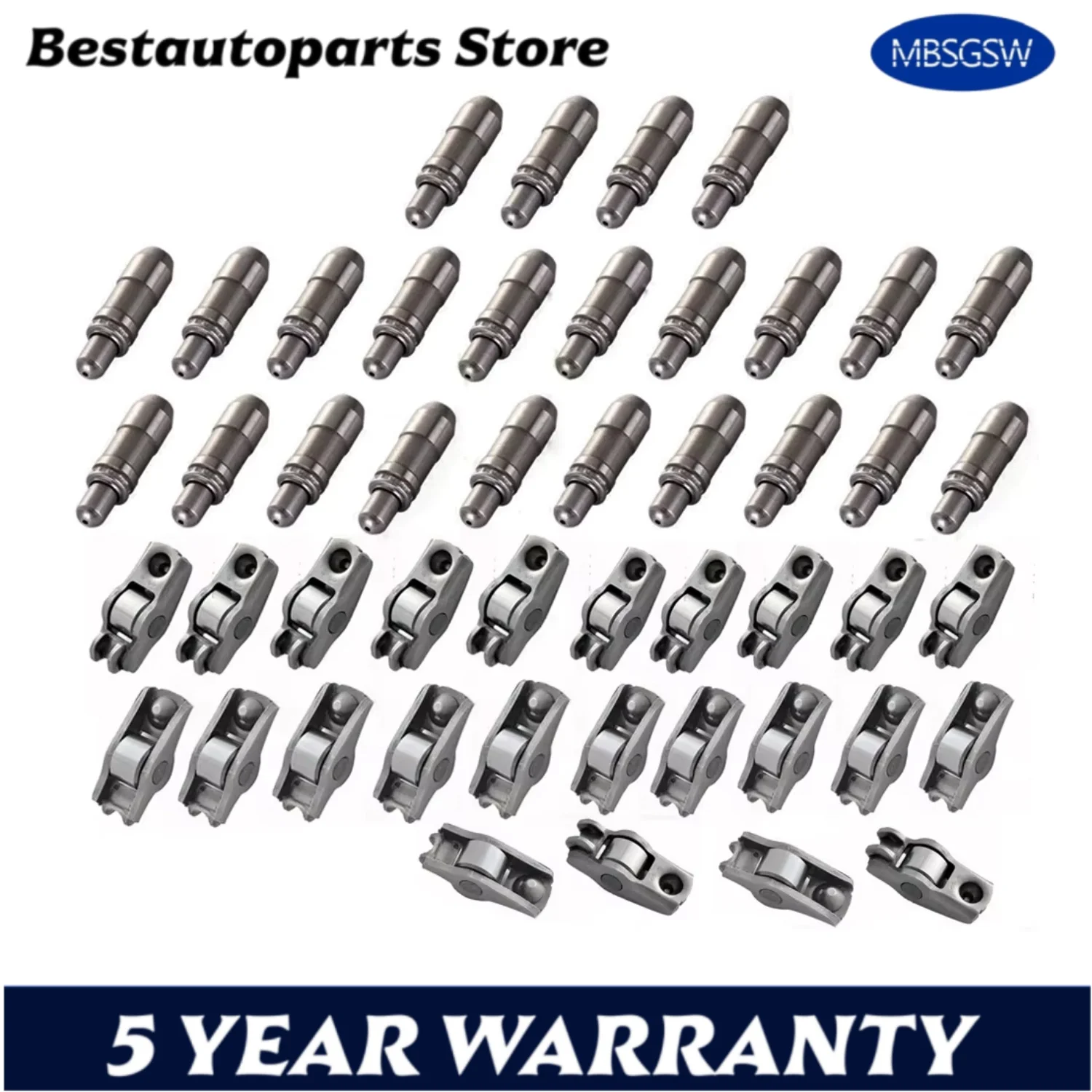 Juego de elevadores de válvulas y balancines de motor, 2V, 3V, 4V, apto para 2,7 L, Gas FLEX V6 24V para CHRYSLER 300 CIRRUS DODGE JOURNEY 2.7L EER, piezas