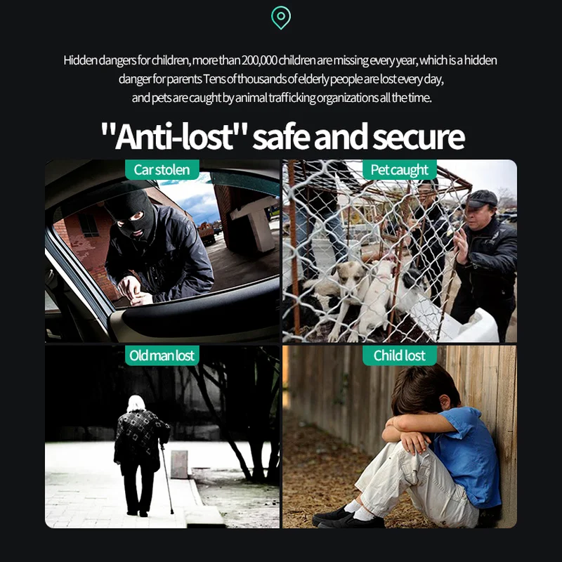 GF-07/21 GPS Tracker Car Bike Bicycle Tracking Positioner Magnetic Vehicle Trackers Pets Children Real Time Anti-lost Locator