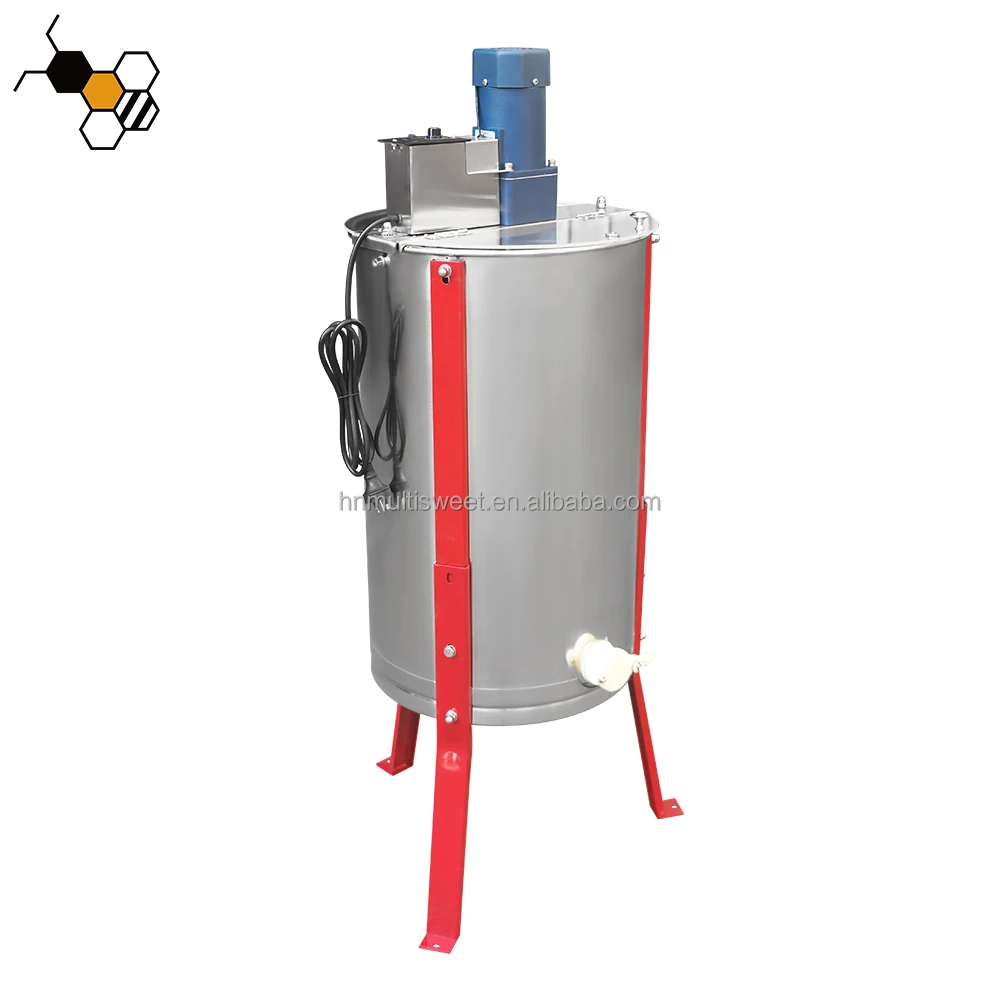 Long Legs Automatic Honey Centrifuge 3 Frame Electric Honey Extractor