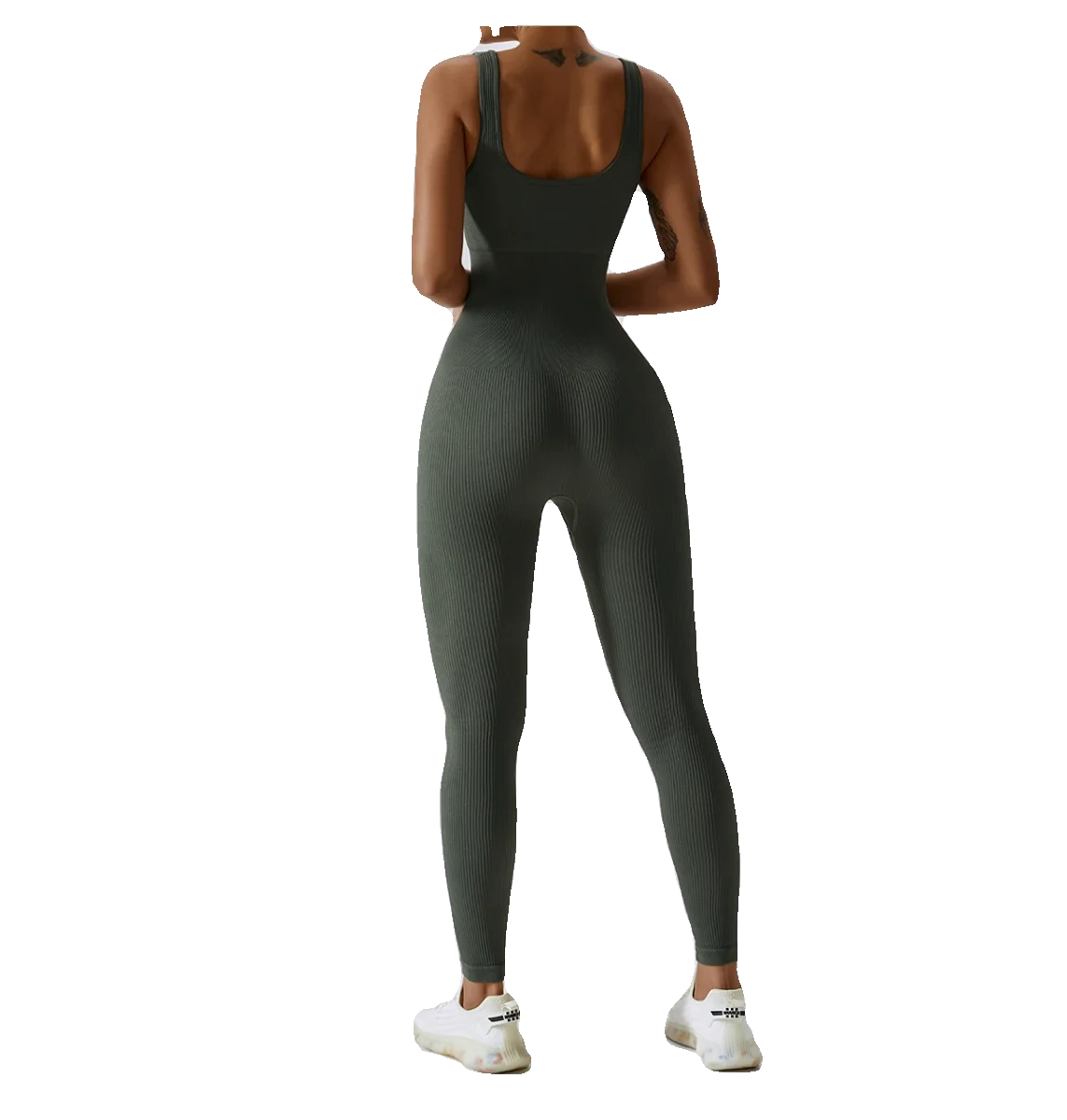 

Women's Sl Yoga Suit Fitn Sports Bodysuit Tight Dance Pants Airborne One-Piece Gymnastic Leotard with Chest Pad