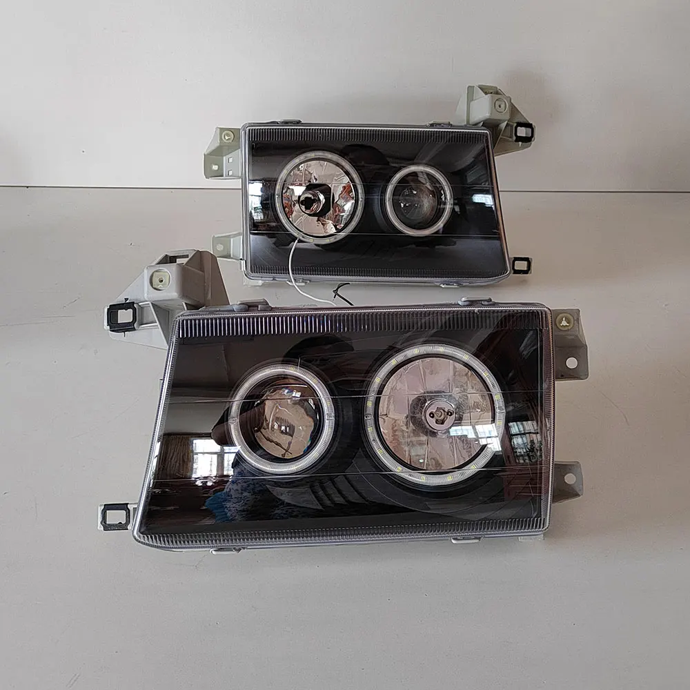 A Pair Car LED Headlamp For Toyota Hilux Surf KZN185 1996 1997