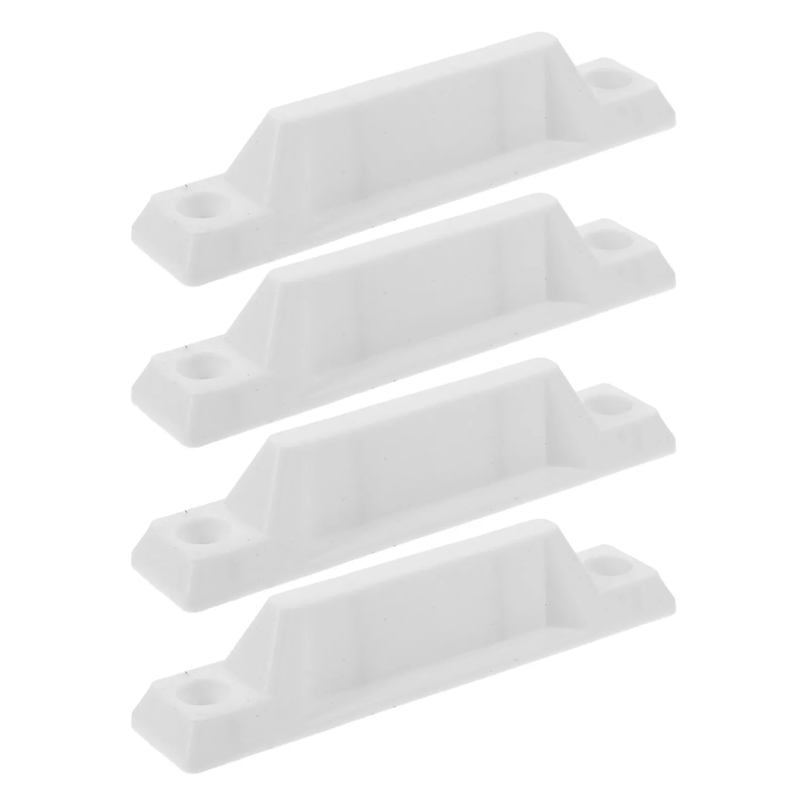 4Pcs Thickened Window Handle Straight One-Piece Cabinet Door Pulls Sliding Wardrobe Drawer Handles Heavy Duty Cabinet Pulls