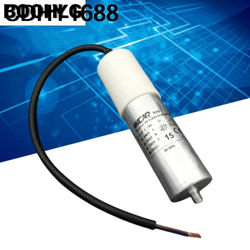 1 個 ICAR MLR25L4015035103 15uF ファンモータースタートコンデンサ