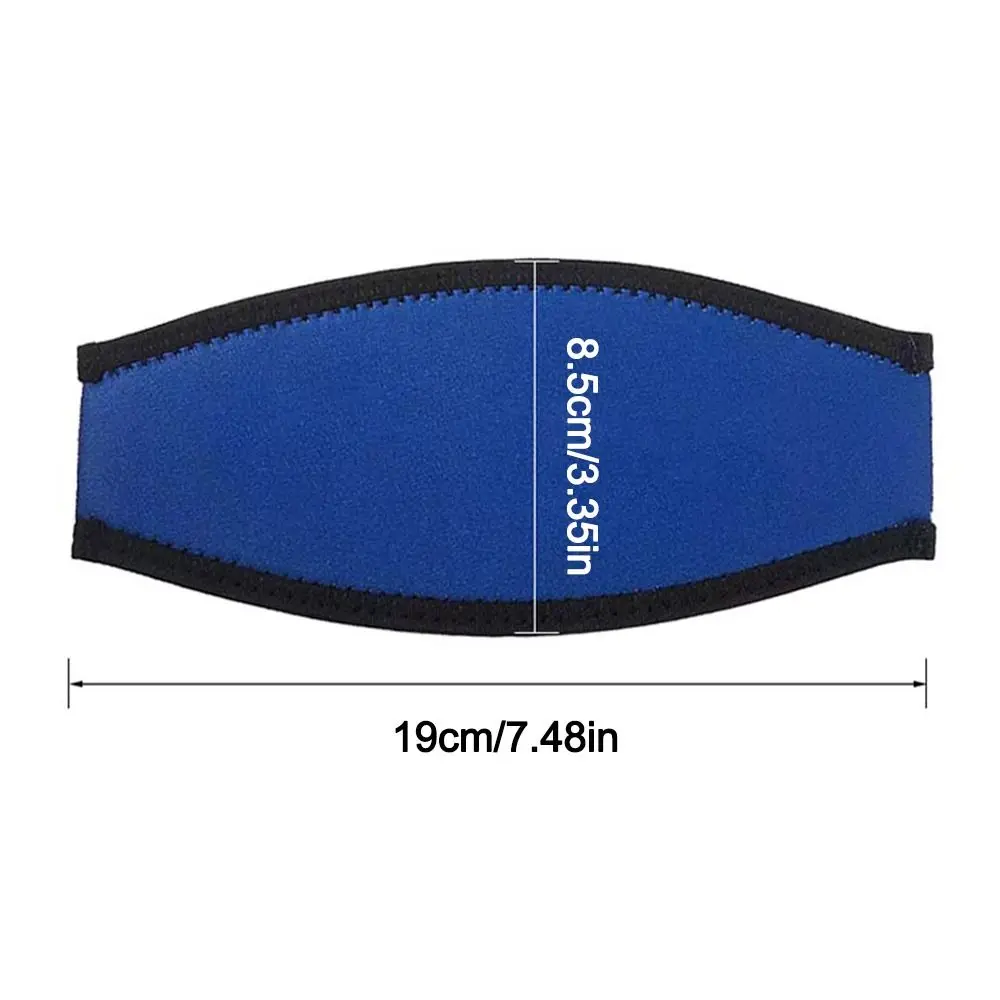 النيوبرين قناع الغطس غطاء حزام طبقة مزدوجة العالمي الغوص Facepiece حزام الراحة مبطن الحماية