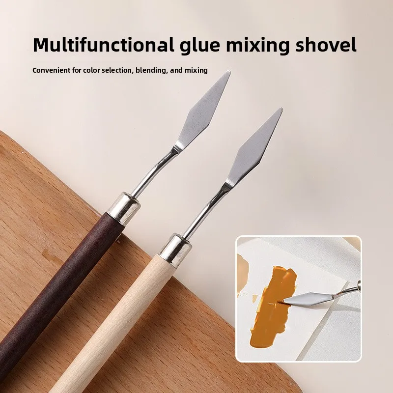 Nail Mixing Stick Gel Polish Mixing Spatula For Taking Powder Glitter Stirring DIY Manicure Nail Art Tools Wholesale