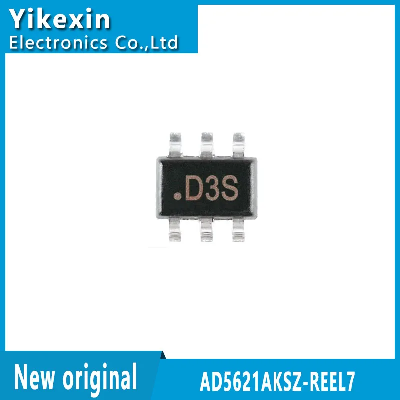 AD5621AKSZ-REEL7, Silkscreen D3S / D3R, Digital-to-Analog Converter (DAC), Package SC70-6