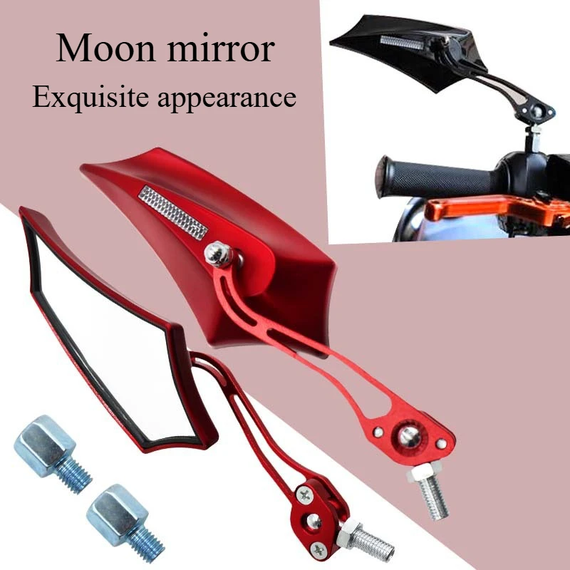 

Motorcycle Rearview Mirror 360°Rotation Adjustment Universal Moto Rearview for Suzuki Yamaha BMW ATV Off-Road Moto Accessories