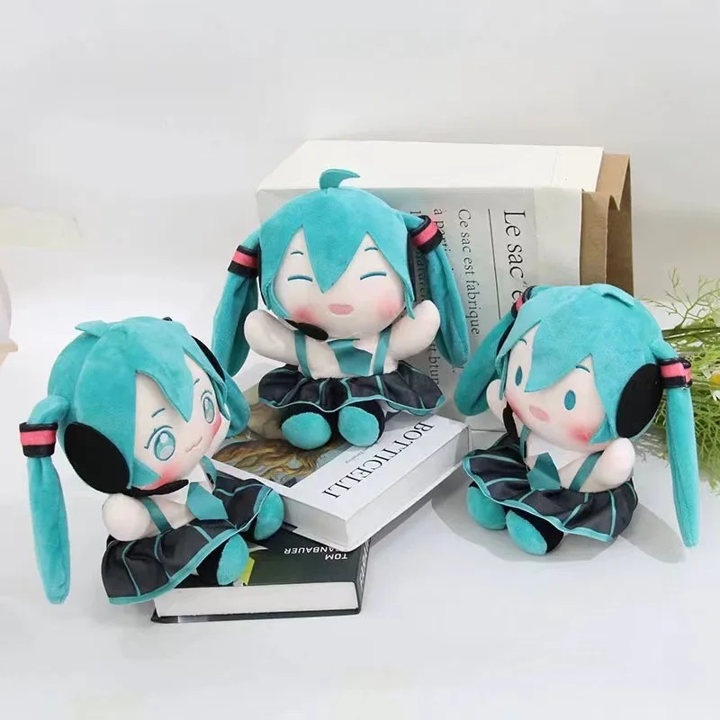 40cm Explosive Hatsune Miku Big Size Plush Doll Beautiful Girl Peripheral Plush Toy Kawaii Pillow Girl Birthday Gift Couple Gift