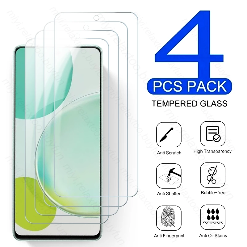 4PCS 9H Protective Glass For Huawei Nova 11i 4G HD Tempered Glass On Hauwei Nova11i 4G MAO-LX9 6.8