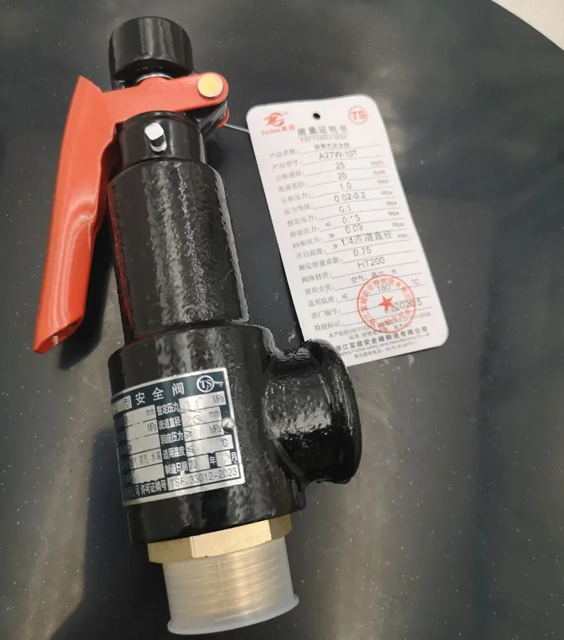 Safety Valve Pressure Relief Valve Tank, Spring Type A27W-10T4 Pts