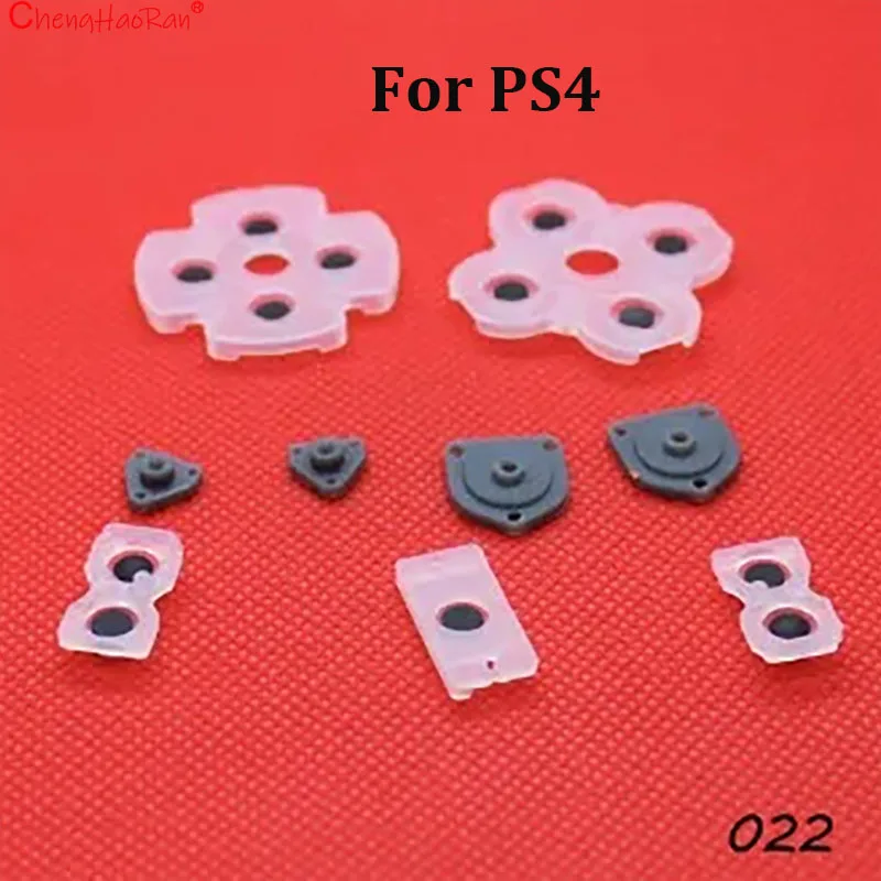 1 set For  PS2 PS3 PS4 Controller D-Pad Silicon Conductive Rubber Pads for PS 4 3 2 - Image 3