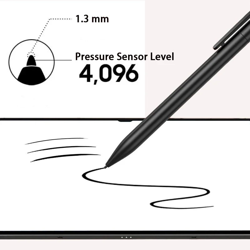 Stylus Pen For Samsung Tablets With Eraser Function 4096 Pressure Sensor For Galaxy Phones ATIV Palm Rejection Touch Pencil
