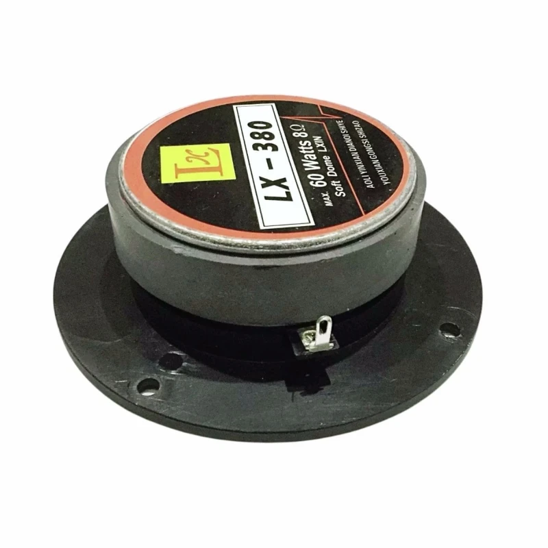 SOTAMIA 1PCS Imported 4-inch Titanium Film Tweeter with Magnetic Liquid 8 Ohm 60W Family KTV Speaker Audio Tweeter Speaker