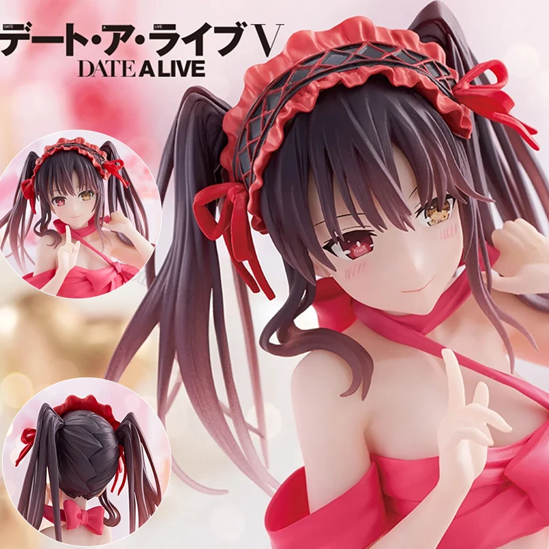 12cm Date A Live V Tokisaki Kurumi Anime-Mädchenfigur Date A Bullet Yoshino Actionfigur Yatogami Tohka Figurine Modellpuppe Spielzeug