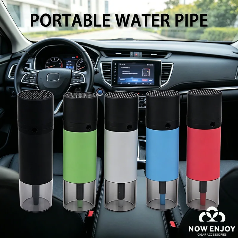 

New Arabic Hookah Portable Car Hookah Set Bottle Shisha for Outdoor Car Beach Picnic Chicha Cup Holder Narguile Accessories