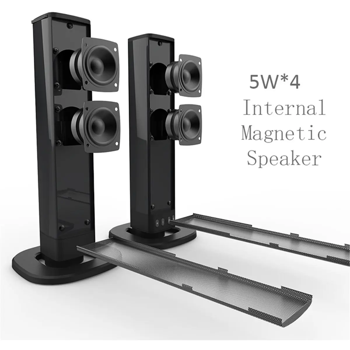 ★♠♥Y1965A Hot Sale-Powerful Soundbar Sound Radio Bar Audio TV PC Computer Subwoofer Wireless Home Theater Speaker