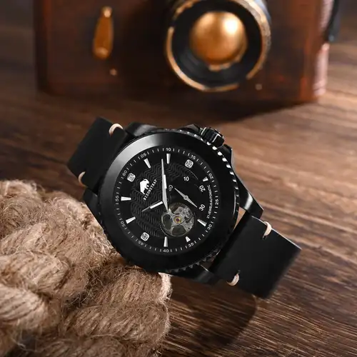 Imagen 2 del producto BISONSTRAP Crazy House correa de reloj de cuero pulsera ajustable para hombres 18mm 20mm 22mm correa de reloj de liberación rápida hebilla de acero