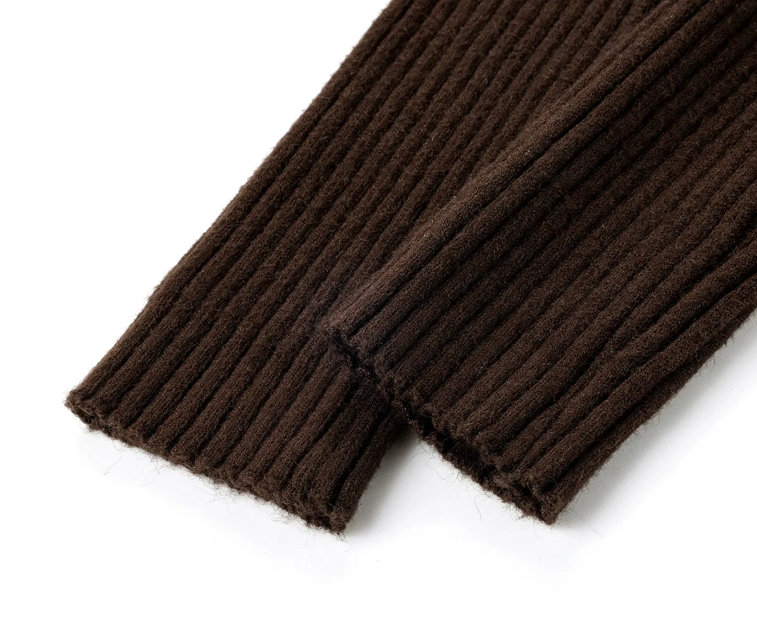 2026 Damen Herbst-Winter Strickjacke Vielseitiger Büro-Slim-Fit Schmeichelhafter Kurzer Reißverschluss-Pullover Koreanischer Langarm-Oberbekleidung – Detail 24