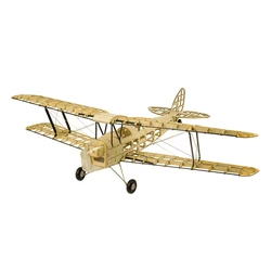 DW Hobby S19 980mm Wingspan Tiger Moth RC Airplane Model Balsawood Plane KIT Scale Aircraft Electric Toy Hobby DIY Building Kit