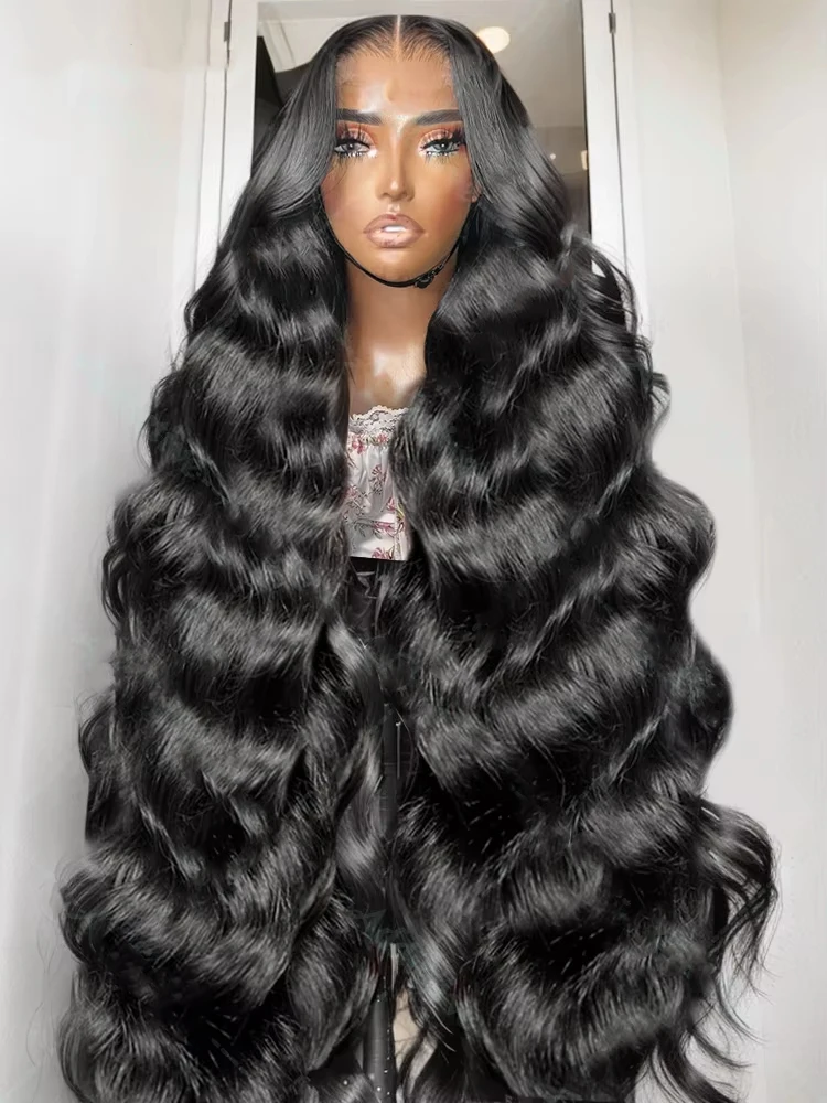 210 Density 13x6 hd lace front human hair wig body wave human hair wigs Brazilian Natural curly wigs For Black Women Daily Use