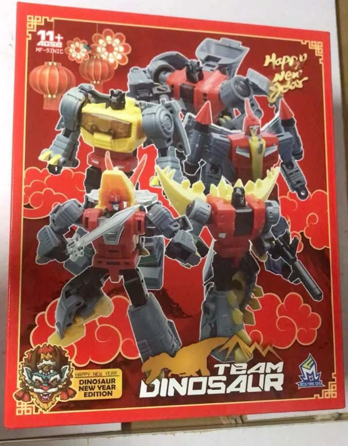 MFT Dinobot 5 IN 1 2024 New Year MF21 MF22 MF23 MF24 MF25