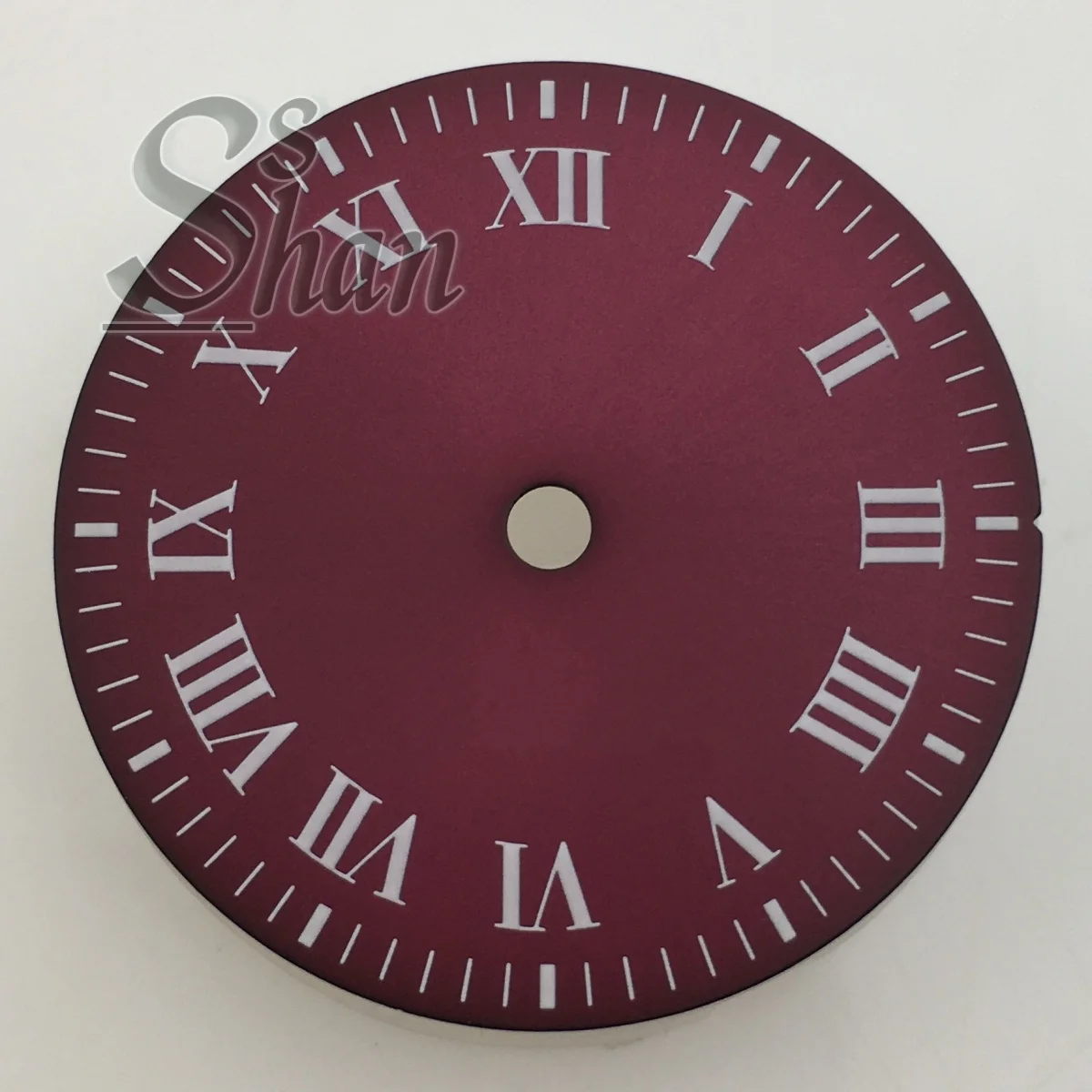 

29mm vintage Roman numeral watch dial green luminescent is suitable for NH34 and NH35 sports watch accessories