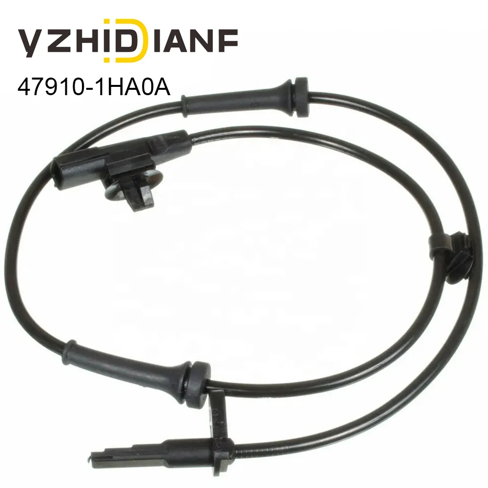 Front ABS Brake Wheel Speed Sensor 47910-1HA0A 479101HA0A 68199238AA for Nissan Versa 1.6L Versa Note 1.6L 2013-2019