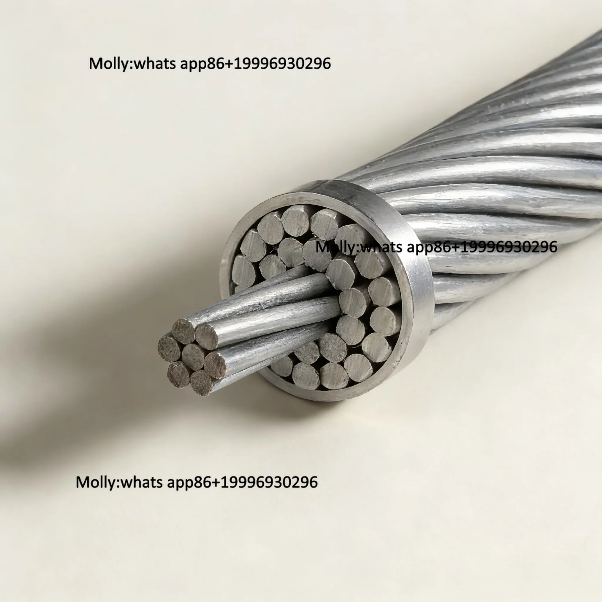 ACSR  Bare Aluminum Conductor Steel Reinforced for 36kV Overhead Power Transmission and Utility Grid Projects