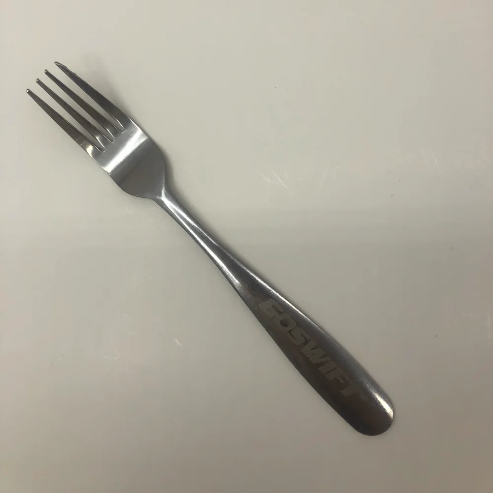 GOSWIFT Dinner Forks Stainless Steel, 8 Inches, 18/0 Large Table Forks for Salad Steak Spaghetti