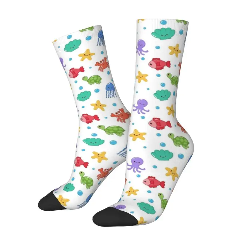 

Custom Finding Nemo Wallpaper Anime Men's Crew Socks Unisex Cute 3D Printing Dress Socks