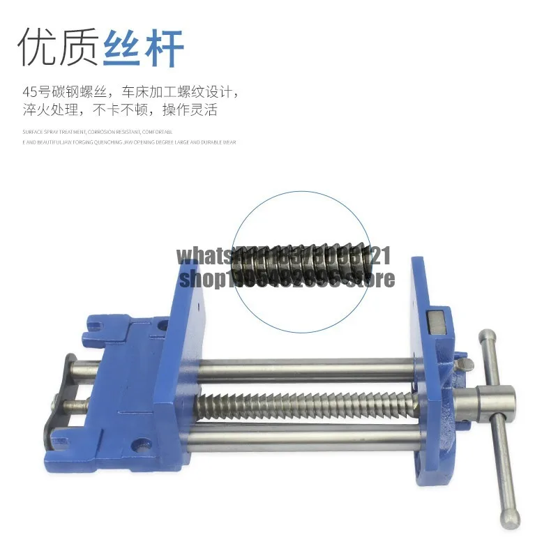 Woodworking table vice quick clamp, woodworking clamp table professional workbench fixture