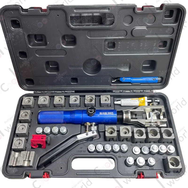 NEW COOLWORLD Universal Hydraulic Flaring tool set for 3/16