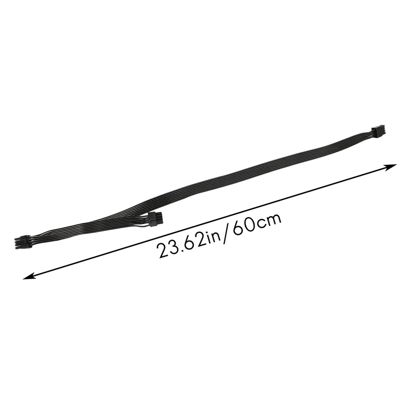 PCI Express 8Pin To Dual 6+2Pin Power Supply Cable Pcie 8 Pin 1 To 2 Spliter Cable For Corsair RM/HX/CX-M Series