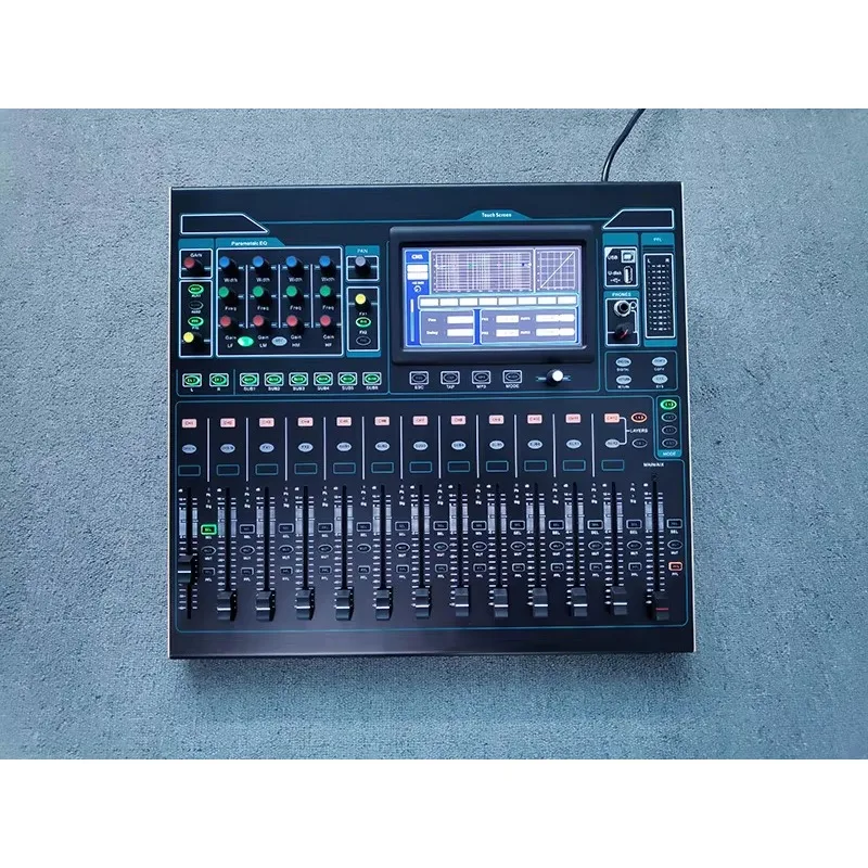 VX-20 Professional Audio Mixer DJ Sound System USB Live Mixer Console With Tuner For Live Performances And Events
