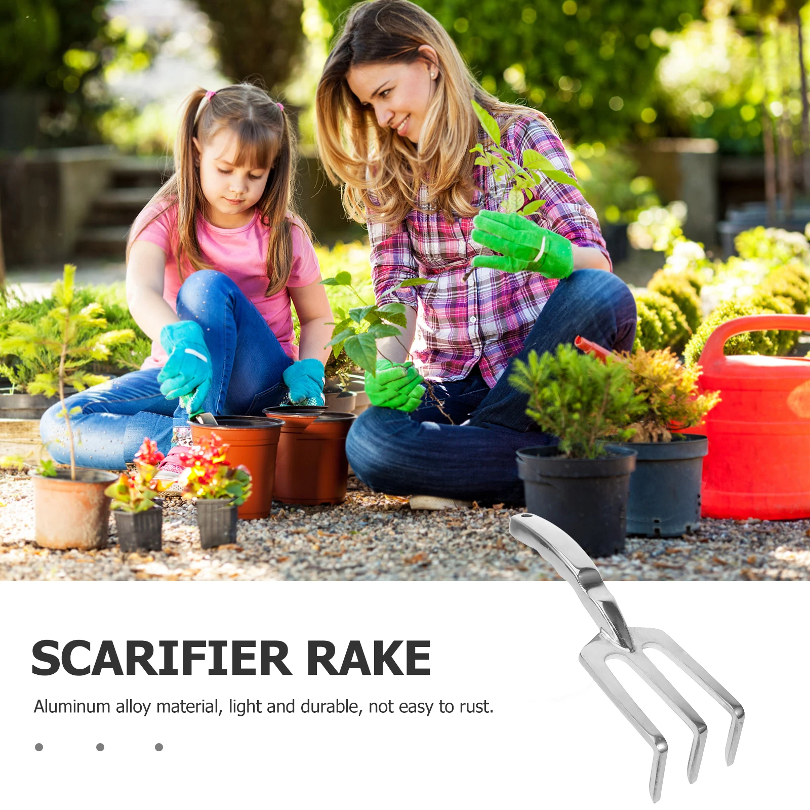 Gardening Digging Rake Tools Multi-use Cultivator Planting Lightweight Portable Garden Tool Set Durable Shovel For Home Outdoor