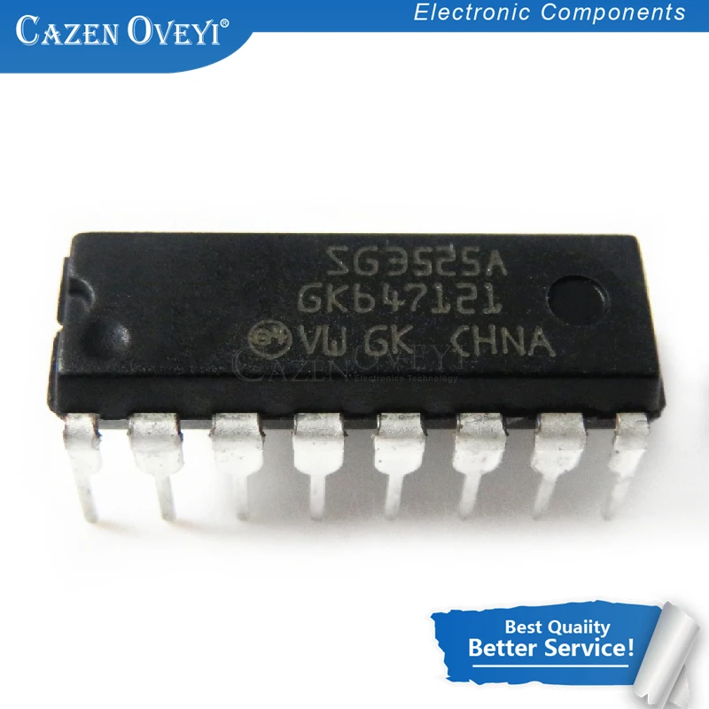 10pcs/lot SG3525AN DIP16 SG3525A DIP SG3525 3525AN DIP-16 In Stock