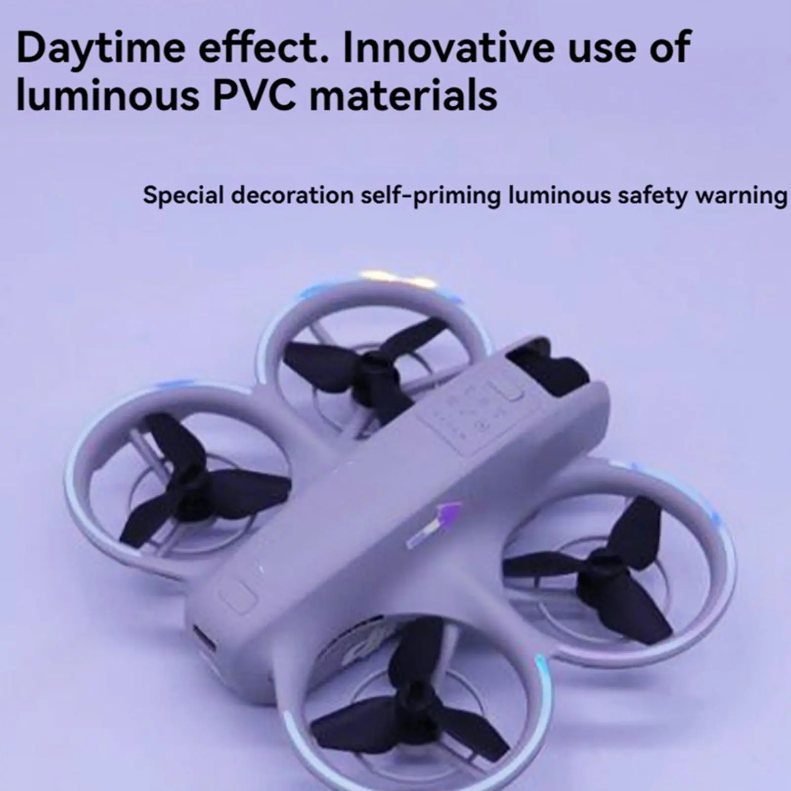 Luminous Sticker for DJI NEO Drone PVC Self Adhesive Decoration Waterproof Night Flight Visibility Enhancement Accessories