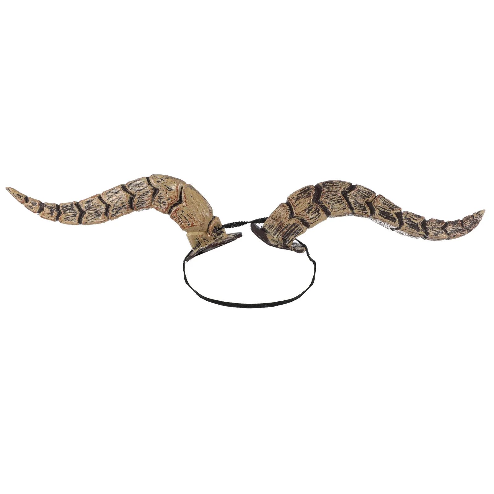 スタイリッシュな黒角の頭飾り 女性用 ハロウィン コスプレ パーティー 悪魔の角 ヘッドドレス ダンス フェスティバル 動物 アンテロープ コスチューム バンド